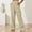 A01_Beige, variant on Womens Thermal Athletic Joggers Pants Baggy Stretchy Wide Leg Sweatpants Solid Basic Comfort Casual Long Trousers Spring Fall Outfits Winter Athletic Joggers Trousers with Pockets