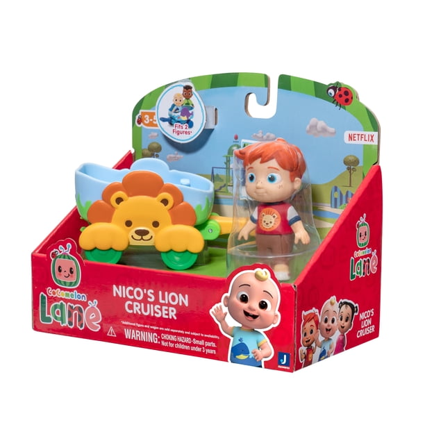 CoComelon Lane Nico's Lion Cruiser - Preschool Toy Wagon - Walmart