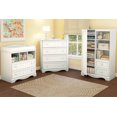 thumbnail image 3 of Commode à porte, fini Blanc solide, collection Savannah de Meubles South Shore, 3 of 13