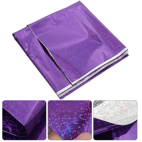 SWETRACE 1Set Purple Tablecloth for Birthday Table Decor 108X54In