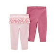 thumbnail image 3 of Carter's Child of Mine Baby Girl Bodysuit and Pants Outfit Set, 5-Piece, Sizes Preemie-24M, 3 of 3