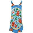 thumbnail image 4 of Fun Pizza Womens Summer Dresses Casual Sleeveless Tshirt Sundresses Vacation Beach Cover Up Dress, 4 of 8