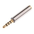 thumbnail image 1 of Adaptador de Micrófono perfecl 3.5mm estéreo Convertidor plata, 1 of 6