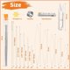 thumbnail image 3 of 74 Pcs Beading Needles Set for Jewelry Making Various Sizes, 3 of 5