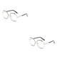 thumbnail image 1 of Gafas de lectura Minnieouse antiazules antirreflectantes cuadradas para mujer tipo 4 2piezas, 1 of 6