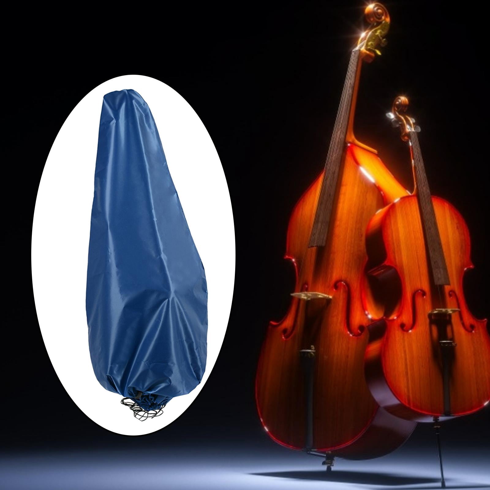 Cloth cello dust cover cello bag protective bag drawstring design dust Satin Fabric