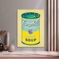 thumbnail image 4 of Póster de sopa de tomate de arte pop de Andy Warhol, pintura en lienzo, arte de cocina vintage, decoración estética, decoración de pared de la habitación del hogar, decoración retro, 4 of 5
