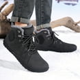 thumbnail image 4 of SKIUHS Men's Snow Boots – Warm Insulated Faux Fur Lined, Anti-slip Winter Boots for Outdoor Cold-Weather Adventures, 4 of 5