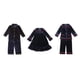 thumbnail image 2 of Conjunto de pijamas para hermanos, pijamas navideños a juego para la familia, ropa para bebés, conjuntos de pijamas de terciopelo azul marino para niños y niñas, 2 of 5