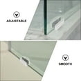 thumbnail image 3 of Milisten Shower Door Hardware Shower Door Bumper Silver Rubber, 3 of 8