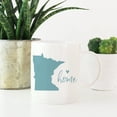 thumbnail image 2 of CTDream 11oz. US State Coffee Mug Gift, Aqua Home Heart, Minnesota, 1-Pack, Unique Hostess Distance Moving Away Christmas Birthday Gifts for Her, 2 of 6