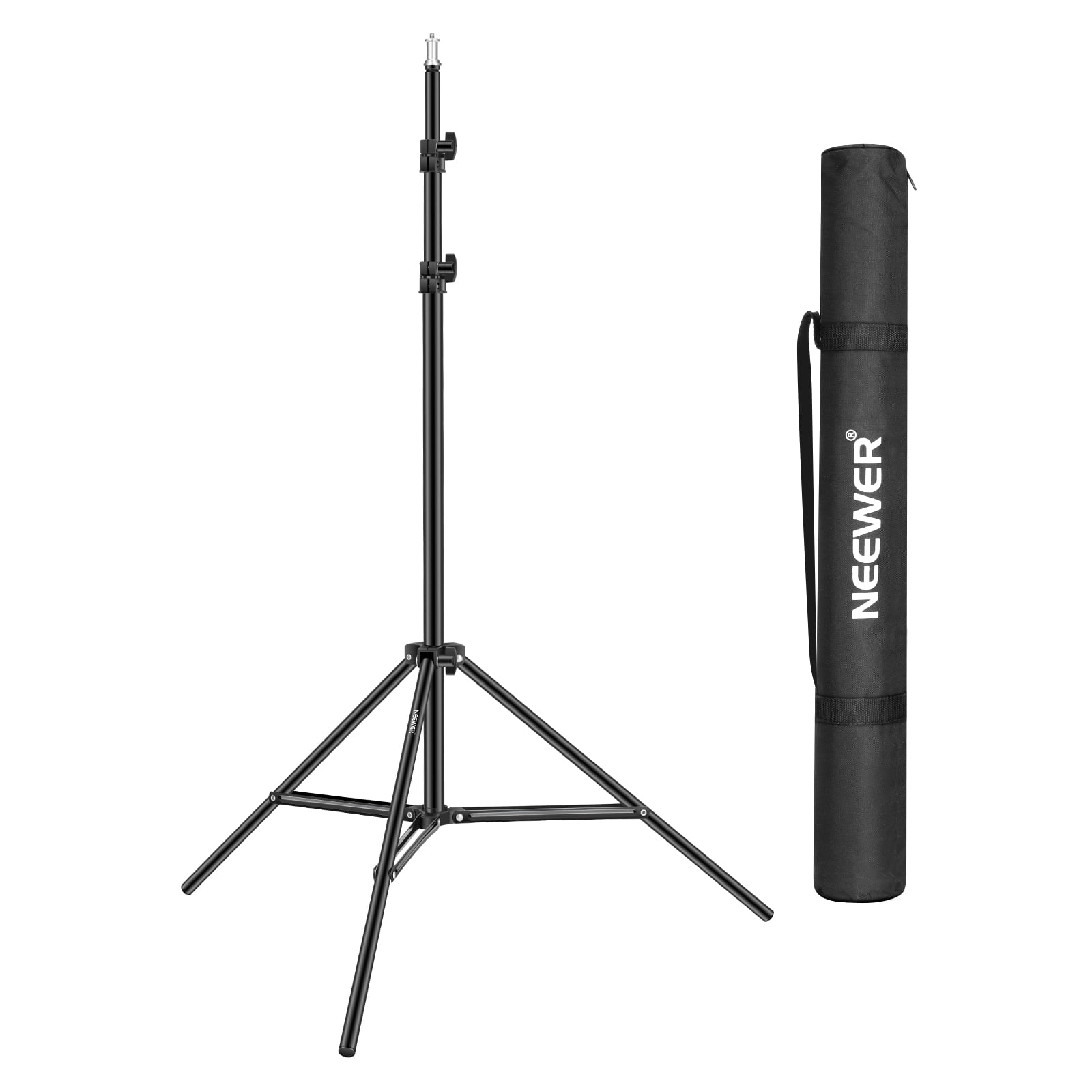 Neewer 6 Feet/190CM Photography Light Stands with Carrying Case for Reflectors, Softboxes, Lights, Umbrellas, Backgrounds,etc