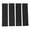 Black, variant on M Buder 4Pcs Surfboard Traction Pads Surfing Front Traction Anti Slip Pad for Skimboards Kayak Black