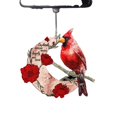 thumbnail image 4 of Adornos cardenales para árbol de Navidad para el día del padre, regalos de cumpleaños, un ángel en el hogar que dicen que protegerá a tu familia noche y día, regalo de Navidad conmemorativo del pájar, 4 of 4