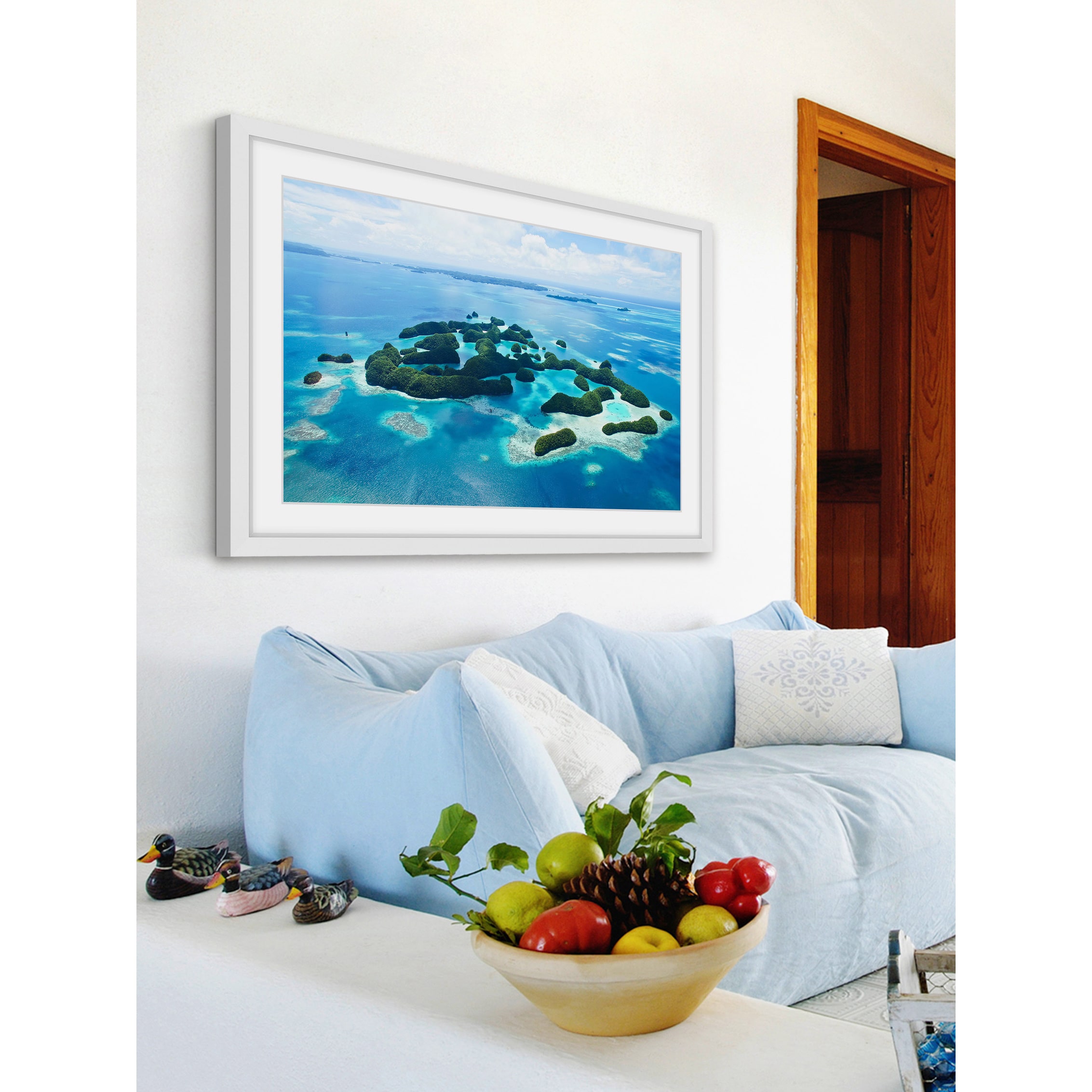 Marmont Hill "Tiny Islands" Framed Painting Print