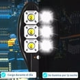 thumbnail image 4 of Solar Street Lamp, Polycrystalline Silicon Remote Control LED Wall Light IP65 Waterproof  for Garden Courtyard, 4 of 8