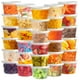 thumbnail image 1 of Contenedores de plástico para delicatessen TashiBox de 16 oz (50 juegos) con tapas, 1 of 7