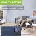 thumbnail image 2 of Avantree Altavoz de TV portátil inalámbrico y radio FM 2 en 1, con transmisor de TV Bluetooth de baja latencia, ideal para personas mayores, con problemas de audición - Audikast 4860, 2 of 5