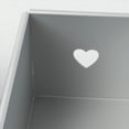 thumbnail image 4 of 2X Molde para Hornear Pasteles,Molde para Pasteles con Forma Corazón Que Fluye, Molde para Pan Cuadrado Aleación de Aluminio con Tubo Central, Herramientas A, 4 of 5