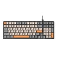 thumbnail image 1 of Teclado para juegos K3 Carga USB 100 teclas Teclado mecánico con cable Ruso con cable Ndcxsfigh  Para estrenar, 1 of 9