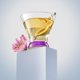 thumbnail image 5 of Juego de 6 copas de martini JoyJolt HUE de 7 oz con base de color, 5 of 5