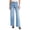Light Blue, variant on EMMIOL Women's Baggy Boyfriend Jeans Y2K Trendy Stretchy Mid Rise Wide Leg Loose Fit High Waisted