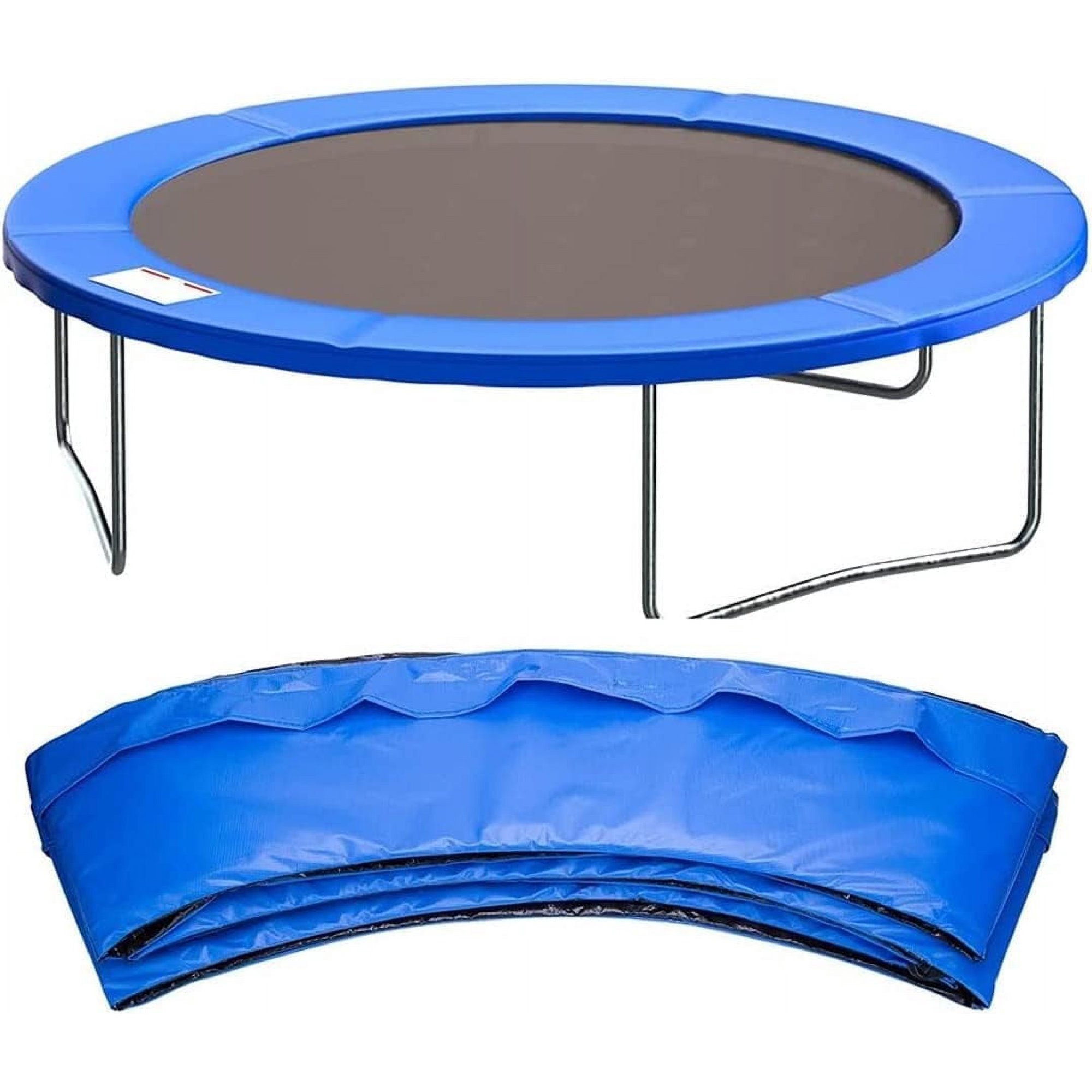 Housse De Protection Pour Trampoline 244 Cm – Oxford Imperméable, Anti-UV, Pour 6 Barres, Bleue, Facile à Installer