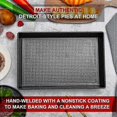 thumbnail image 3 of 3-Piece Detroit Style Pizza Pan Set - Non-Stick Rectangular Sicilian Pizza Pans for Baking, 3 of 5
