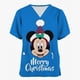 thumbnail image 4 of Blusa médica con estampado navideño de Mickey Mouse, talla 5xl, uniforme de manga corta, uniforme de médico y enfermera, blusas de trabajo para centros de revisión para niños, 4 of 4