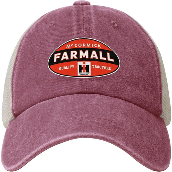 Farm-All Tractors Baseball Cap for Men Women Adjustable Dad Hat Trucker Cap Sun Hats