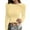 A004_Fluorescence Yellow, variant on FrzhBrz Womens Long Sleeve Shirts Square Neck Slim Fitted T Shirt Stretchy Bodycon Basic Tee Tops