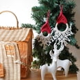 thumbnail image 4 of Xihbxyly Colgante de Árbol de Navidad Nórdico, Tapiz Bohemio Multicolor, Adorno de Tronco Tejido a Mano, Decoración Navideña Versátil, Decoración Del Hogar, Bodas, Fiestas, Tamaño 5,5 X 17 X 2 Cm/8 X, 4 of 7