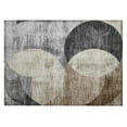 thumbnail image 2 of Addison Rugs Chantille Indoor/Outdoor Transitional Geometric Pewter Washable Rectangle Rug, 1'8" x 2'6", 2 of 6