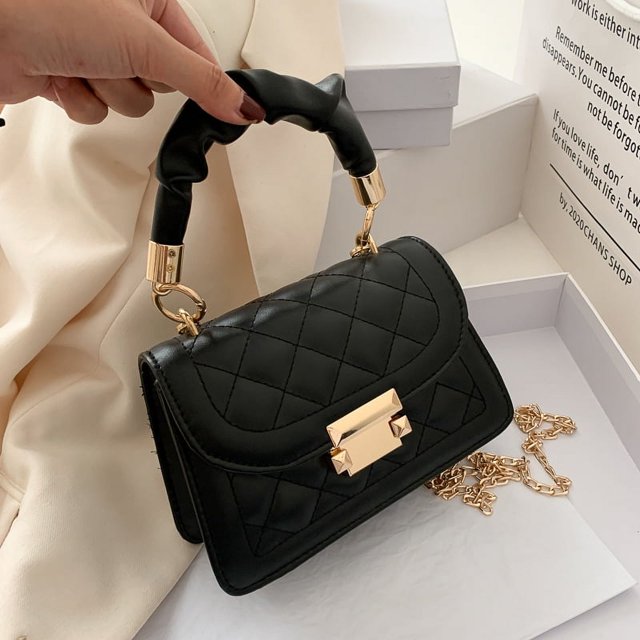 Bolsos de mujer populares que combinan con todo, estilo coreano 2025, cadena de moda, bandolera de red, bolso de celebridad, bolso cuadrado pequeño