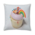 thumbnail image 2 of Ahgly Company Foods Cupcake Outdoor Throw Pillow, 18 inch by 18 inch, 2 of 6