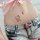 thumbnail image 2 of HC Mixed 16 hojas diseños de tatuajes clásicos tatuaje negro tatuajes temporales de cuerpo falso diseño de HelloKitty para mujer., 2 of 4