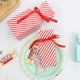 thumbnail image 4 of 50 cajas de dulces para regalos navideños con 50 cintas, cajas de regalo para tartas, fiestas, postres, galletas, embalaje de papel., 4 of 5