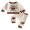 Beige, variant on Cjfdfy Toddler Baby Boy Girl Game Day Fall Outfit Football Huddles And Cuddles Embroidered Long Sleeve Sweatshirt And Joggers Cute My First Football Season Fall Winter Outfit 0-3Y