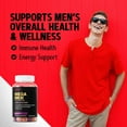 thumbnail image 5 of GNC Mega Men Gummy Multivitamin | Energy, Metabolism, & Immune Support | Mixed Berry | 120 Count, 5 of 6