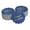 Blue, variant on Inkdotpot Silver Foil Paper Hang Tags Happy Birthday Favor Tags 100 Piece