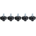 thumbnail image 2 of VGEBY Triangular Handle Bolt, Durable Ergonomic ABS Plastic Glossy Excellent Effect Knob Bolt, Labor‑Saving Wear Resistance Robotics Projects For Auto Parts, 2 of 8
