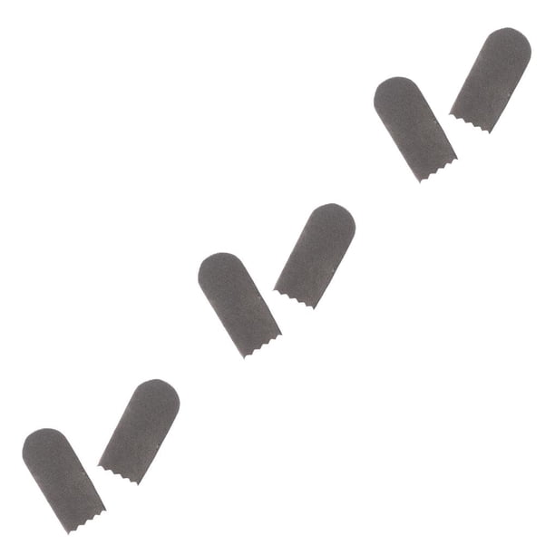 Tholdsy 10 Uds guantes para la punta del dedo pantalla táctil del teléfono móvil manga de nailon para la punta del dedo guantes transpirables para Type7 NO7