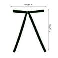 thumbnail image 3 of HBBKVI 12 Count Green Velvet Christmas Bows Set for Tree Wreath Garland, Gift Wrapping Decorations, 3 of 5