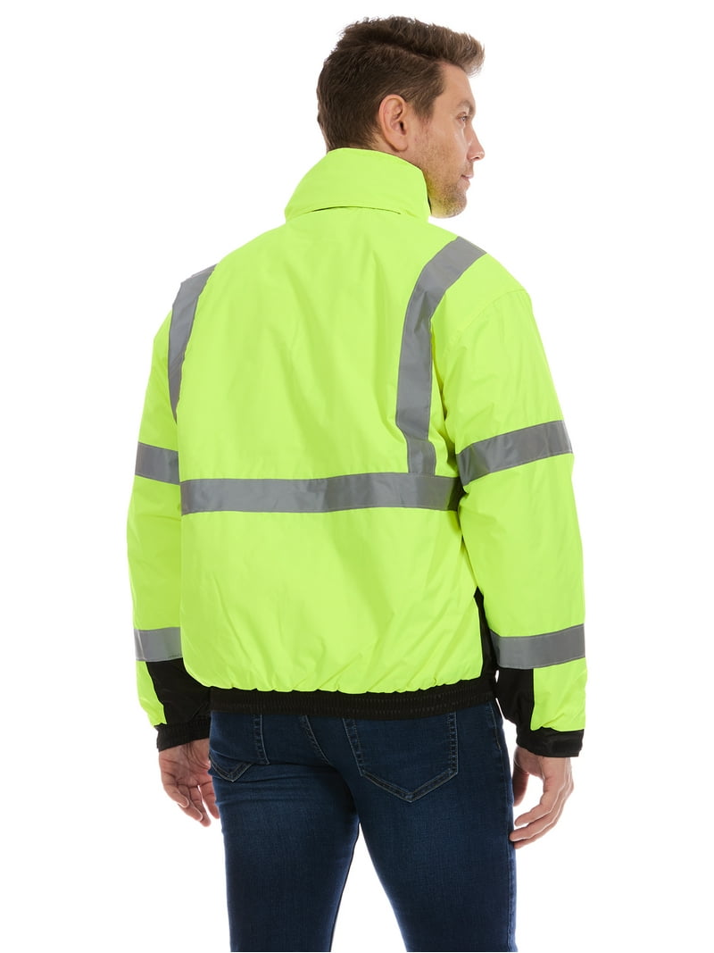 Bass Creek Outfitters Men's Oxford Insulated Safety Work Jacket