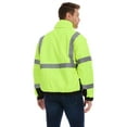 thumbnail image 2 of Bass Creek Outfitters Men's Oxford Insulated Safety Work Jacket with Hidden Hood, Sizes M-2XL, 2 of 6