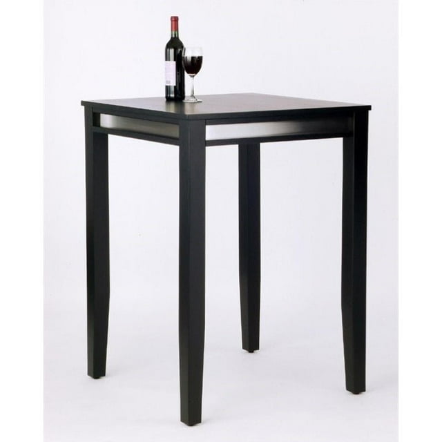 Home Styles Table de Pub en Bois Massif Manhattan en Noir