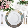 thumbnail image 4 of Ryvnso Butterfly with Golden Round Plate Mats Dining Table Placemat Set of 4 for Holiday Decoration, 4 of 7
