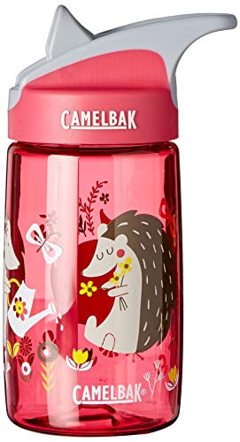 90935 Camelbak Eddy Kids Bottle Cap with Pink bite valve and straw 