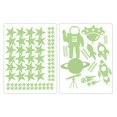 thumbnail image 1 of Glow On Ceiling Astronaut Star Stickers Glow In The Dark Moon Wall Stickers Glow In The Dark Glow In The Dark Children's Wall Decoration For Children's Bedrooms, 1 of 7