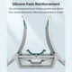 thumbnail image 2 of Soporte vertical multifuncional para computadora portátil Material ABS Estructura estable Ajuste aut Irfora Silver, 2 of 7